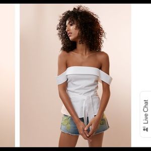 Express off shoulder blouse